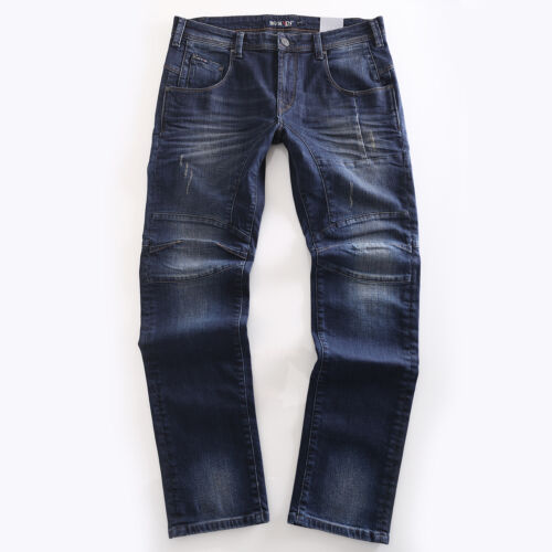 Pantaloni jeans uomo Big Seven Jayden dark aged regular taglie forti oversize XXL nuovi - Foto 1 di 2