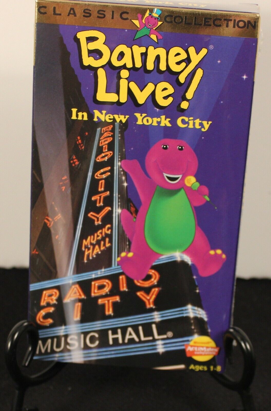 Barney - Live In New York City (VHS, 1994, Classic Collection) NEW ...