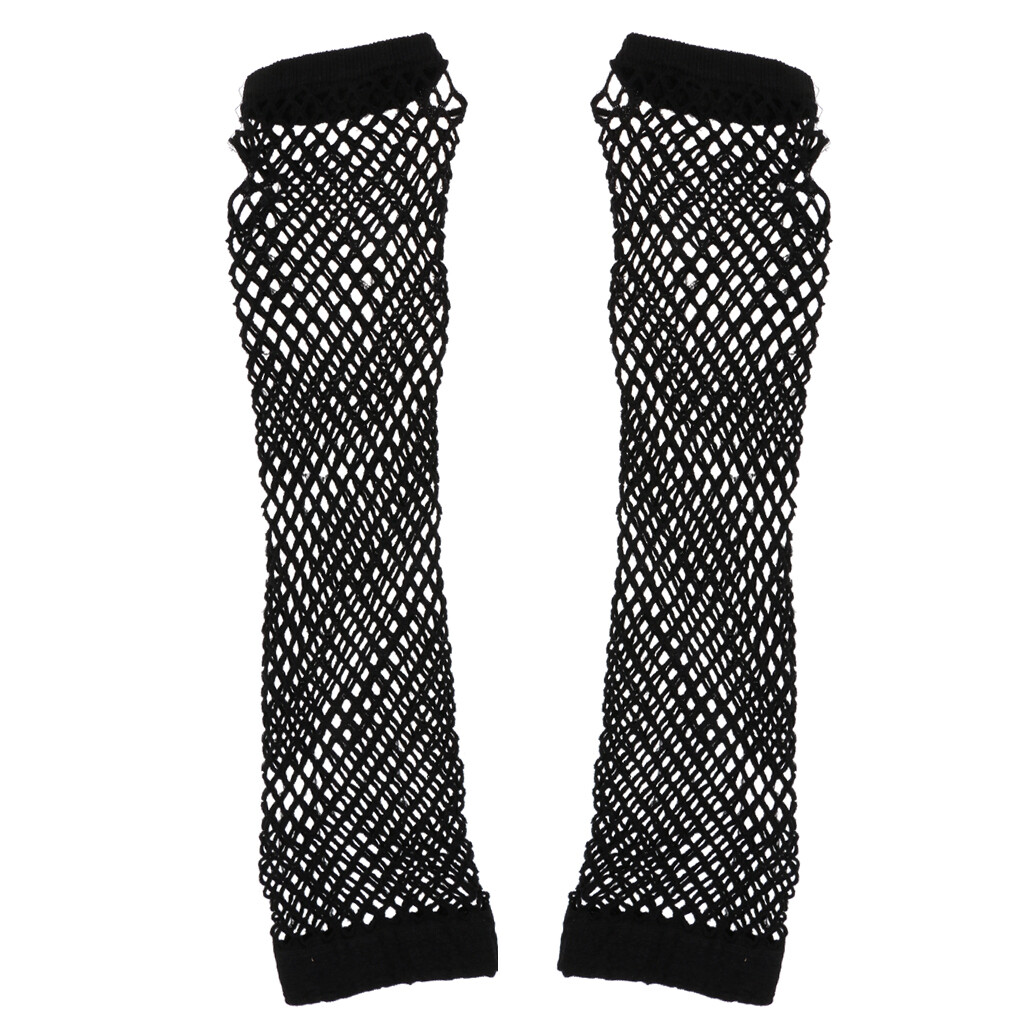 NET TOYS Schwarze Netzhandschuhe – Elegante Spitzenhandschuhe Für Damen, Karneval & Mottoparties