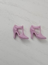 Mattel Barbie Doll Shoes Fashionistas Fashion Fever Light Purple STRAPPY HEELS