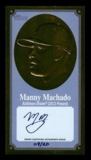 2014 Topps Heritage Embossed Box Loaders Autographs #MMAA Manny Machado 09/20