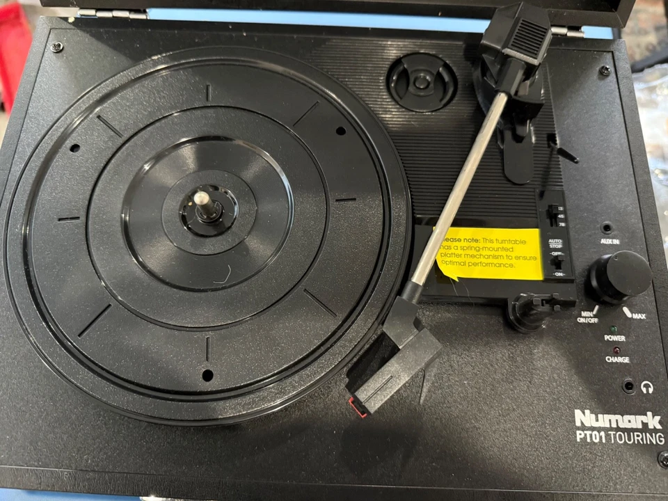 Numark PT-01 Touring Portable USB Turntable never used!!! - Image 2 of 4