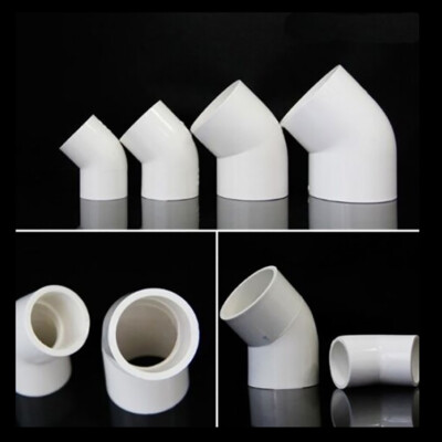 45 Degree Elbow Aquarium Fish Tank Solvent Weld PVC Water Pipe Joint Accessories