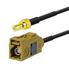 Fakra Jack to SMB Radio Extension Adapter Cable 5m for XM Sirius Coax Satellite