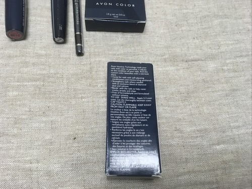 Avon True Color Iced Pastel Eyeshadow +Lip Miracle+glimmerstick+gloss+deep #44 - Picture 6 of 11
