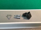 Vintage Marx Johnny West Maddox Custer Silver Binoculars Spur & Black Case