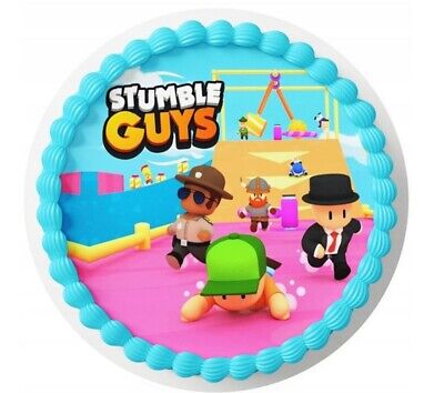 Jogo de fondant Stumble Guys Cake Picture