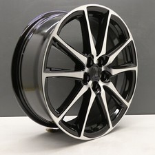 TOYOTA YARIS GR 18" BLACK DIAMOND CUT ALLOY WHEEL RIM OEM 42611-0DM90 X1