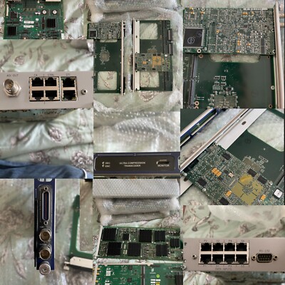 Ericsson & Tandberg Broadcast PCB Karten RESTPOSTEN ungetestet Datenkartenmodule TV