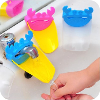 Bathroom Sink Water Hand Washing Faucet Tap Extender Colorful Diy
