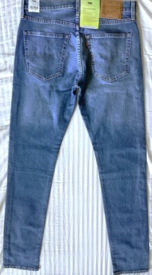 Levi's Men's 512 1155 PREMIUM SLIM 30x32 DADA Blue ECO FLEX STRETCH NEW $98