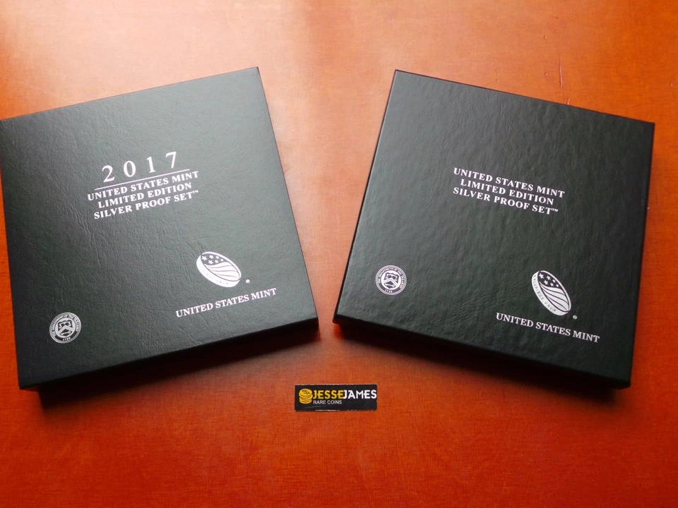 IN STOCK! 2017 S PROOF SILVER EAGLE LIMITED EDITION PROOF SET 17RC IN OGP - Image 4 of 4