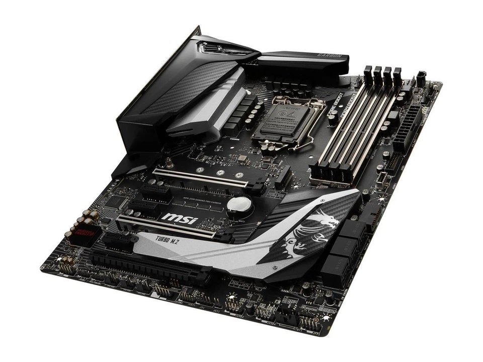 MSI MPG Z390 GAMING PRO CARBON LGA 1151 DDR4 HDMI/ DP ATX Motherboard - Image 4 of 4