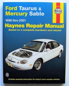 Haynes 36075 1996 2001 Ford Taurus Mercury Sable Repair Manual Ebay
