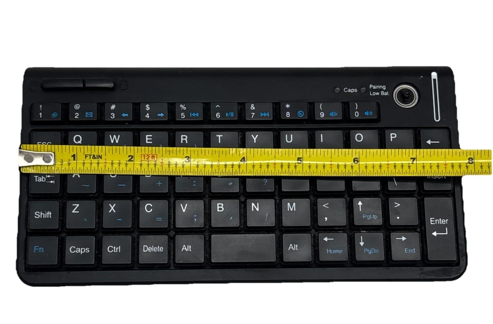 WKB-1500 Wireless Keyboard Black Compact Bluetooth Mini Keyboard - Image 4 of 4
