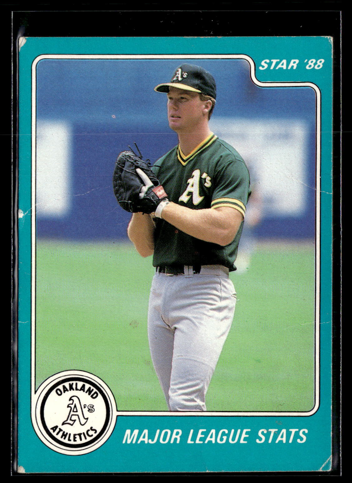 1988 Star Mark McGwire Aqua #3 Mark McGwire Excellent