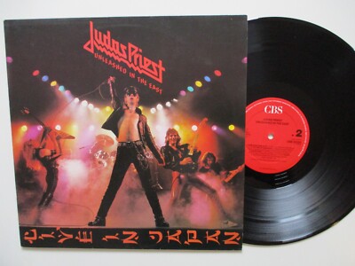 LP - JUDAS PRIEST - UNLEASHED IN THE EAST '' WASHED '' #B21#