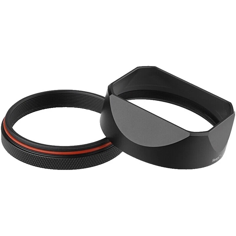 Rectangular Camera Lens Hoods 49 mm To Fit Lens Front