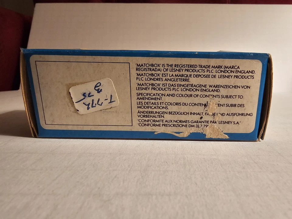 Matchbox Superfast MB 48 Unimog Unopened Box - Image 2 of 4