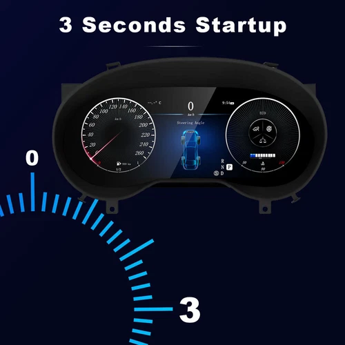 Fit For Mercedes Benz A CLA GLA 2013-2019 Car LCD Dash Screen Instrument Cluster - Bild 6 von 12