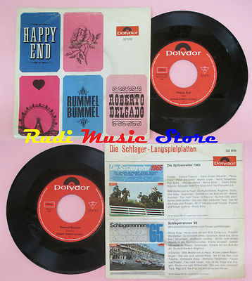 LP 45 7'' ROBERTO DELGADO Happy end Rummel bummel 1965 germany POLYDOR cd mc dvd