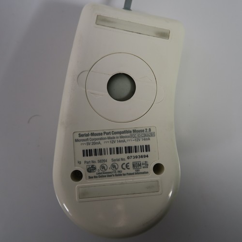 VTG Microsoft #37963 Mouse Port Compatible Mouse PS/2 Trackball 2-Button Mouse - Picture 3 of 4