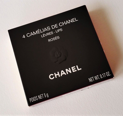 CHANEL 4 Camelias de Chanel ROSES - Quartet of Satin Cream CHANEL 4 Camelias de Chanel ROSES - Quartet of Satin Cream