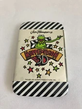 1990s MGM Hollywood Studios Muppet Vision 3D Kermit Souvenir Button Disney World