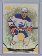 2022-23 UD Exquisite Collection Rookies Gold Spectrum Dylan Holloway RC 07/25