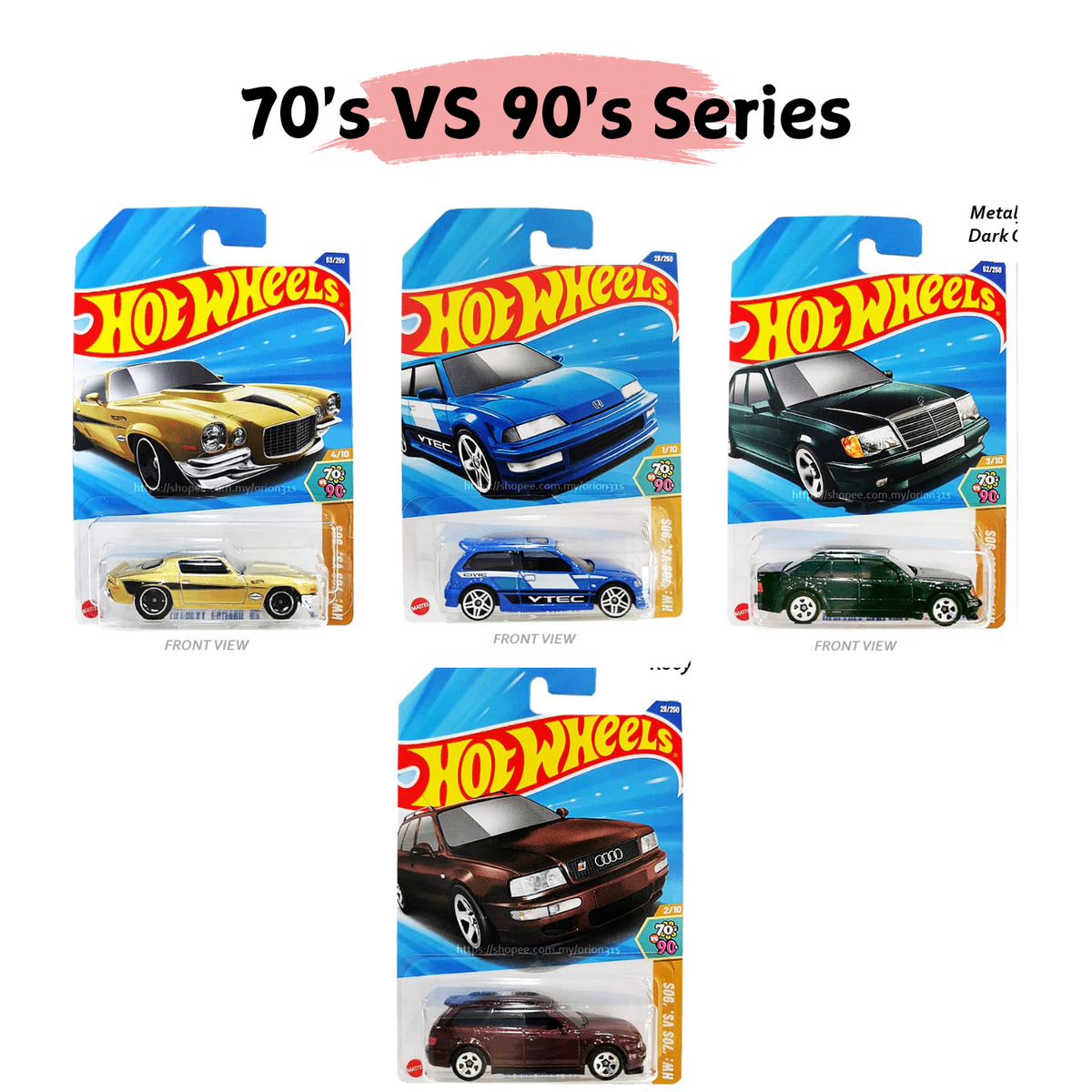 2025 Hot Wheels - 70's VS 90's Series [You Choose] | eBay