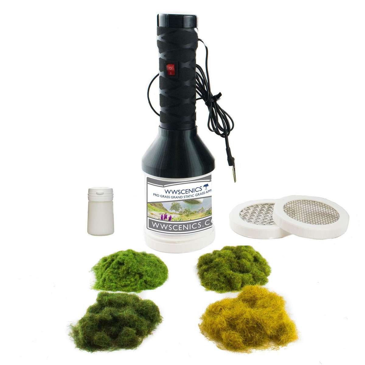 EIHI – Touffes D'Herbe Statique Pour Modélisme – 5 Couleurs – Herbe Artificielle Miniature Pour DIY Paysage Et Jardin Féerique
