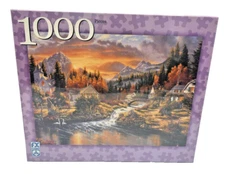 FX Schmid Morning Sunlight 1000 Piece Jigsaw Puzzle 20 x 27 Made in Germany New