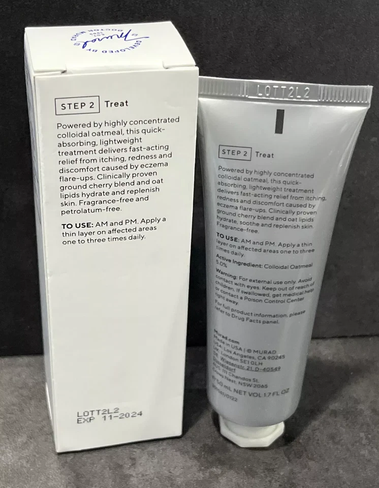 2 Murad Quick Relief Tratamiento de Avena Protector de Piel 1.7 OZ leer Foto 3 de 3