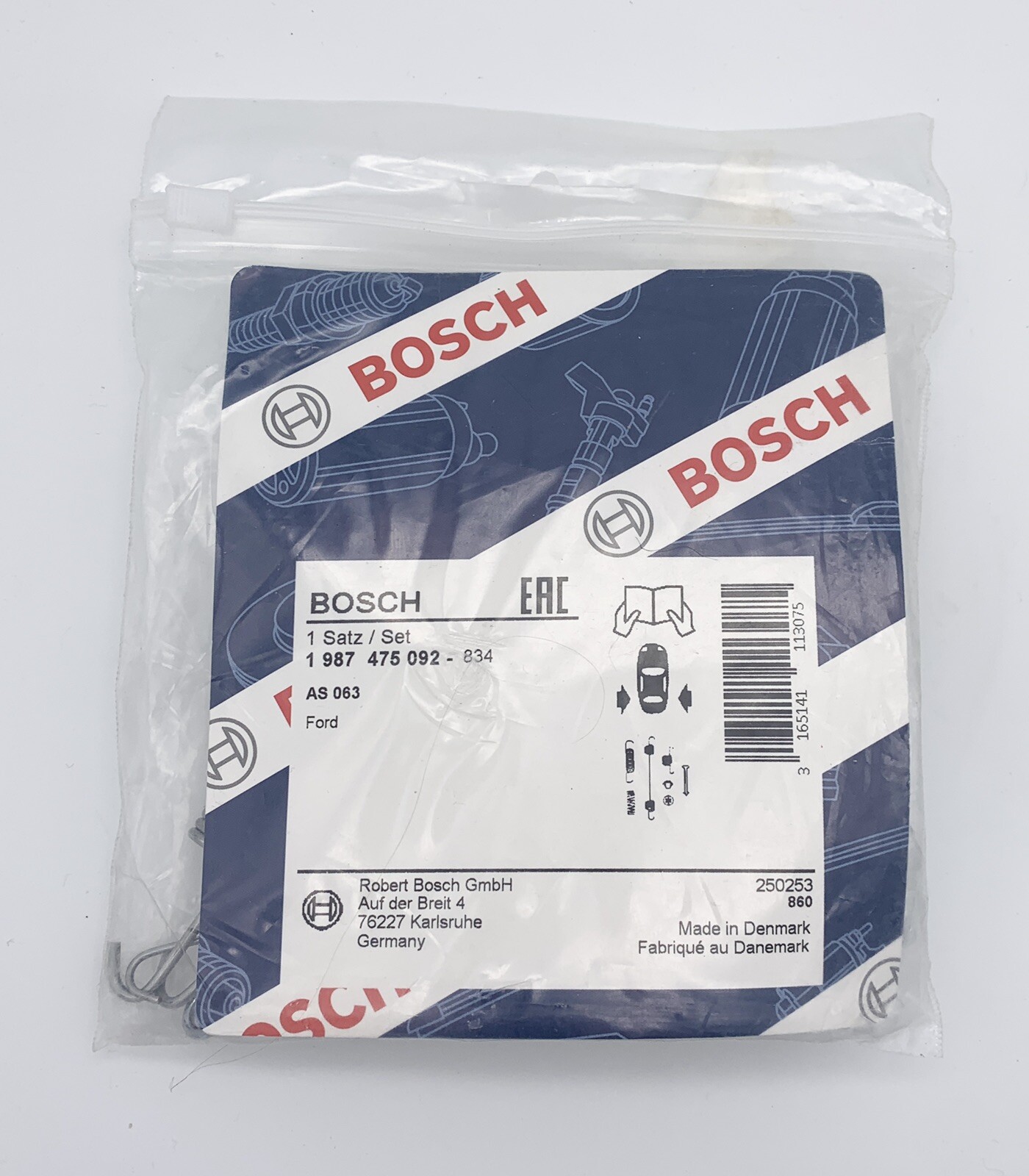 Bosch 1987475092 Brake Fitting Kit for sale online | eBay