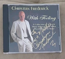 CHRISTIAN FREDERICK A Collection Acoustic Piano Solos Harp Solos HAND SIGNED CD 
