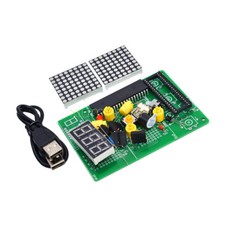 DIY Kits Game Board 51 SCM Chip Retro Electronic Soldering Practice Console