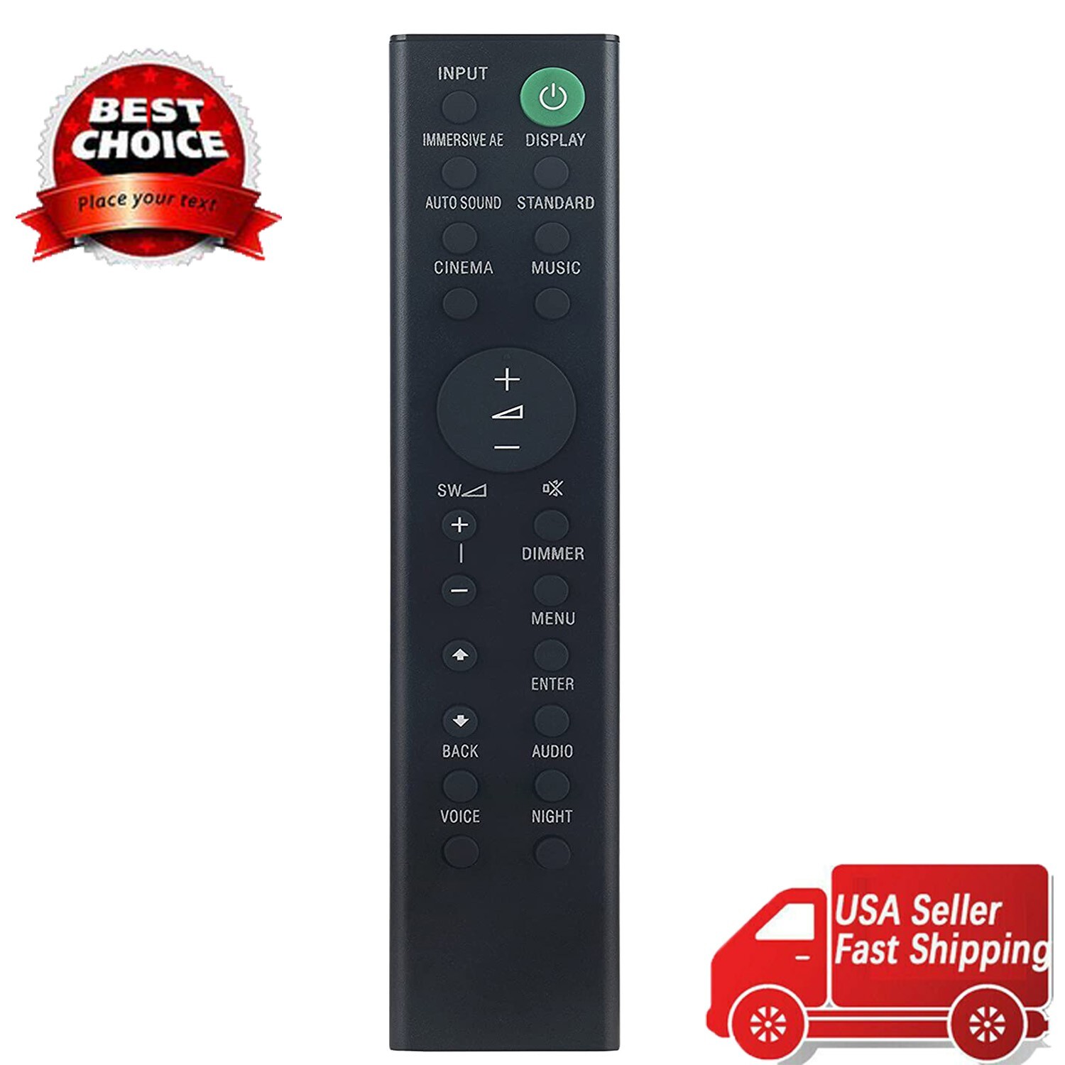 NEW RMT-AH507U Remote Control for Sony Soundbar HT-G700 HTG700 SA-WG700 SAWG700