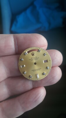 Rolex 100% original 8+2 champagne/gold diamond dial for 18038 or18238  president