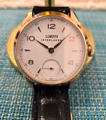 ルンコルン LOBINNI INTERLAKEN/MANUAL WINDING/ULTRA THIN/EXHIBIT BACK | eBay