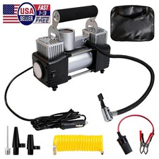 Heavy Duty Auto Air Compressor Portable Car Tire Inflator Electric Air Pump 12v Heavy Duty Auto Air Compressor Portable Car Tire Inflator Electric Air Pump 12v