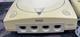 Sega Dreamcast Console With Soul Calibur Game Complete Set,Tested And working