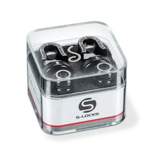 Schaller S-Locks Strap Lock System in Black Chrome