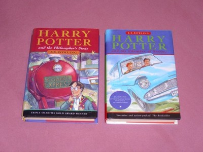 HARRY POTTER 1+2 englisch _ Philosophers Stone & Chamber Of Secrets