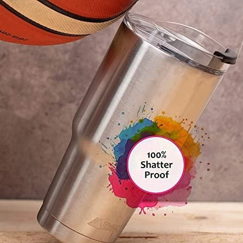 Spill Proof Black Tumbler Replacement Lid 2 Pack