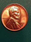 1956-D Lincoln Wheat Back BRILLIANT RED UNCIRCULATED See Pics Nice Coin