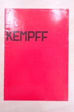 Wilhelm Kempff 1954 Japan tour concert program Piano recital