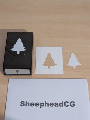 Stampin' Up! Pine Tree Punch Christmas Craft - UK - Versand am selben Tag! Sammelalbum