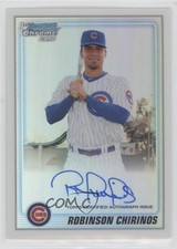 2010 Bowman Chrome Prospects Refractor /500 Robinson Chirinos #BCP213 Auto b4a