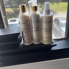 Bask  Lather Hair Care Set Strengthen Shampoo, Conditioner  Hydrating Mist 8oz