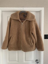 Beige Teddy Jacket - XS (upto 12)